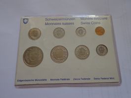 Münzsatz 1977 Stempelglanz in Karton