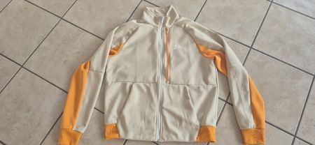 Veste Nike taille L, beige et orange