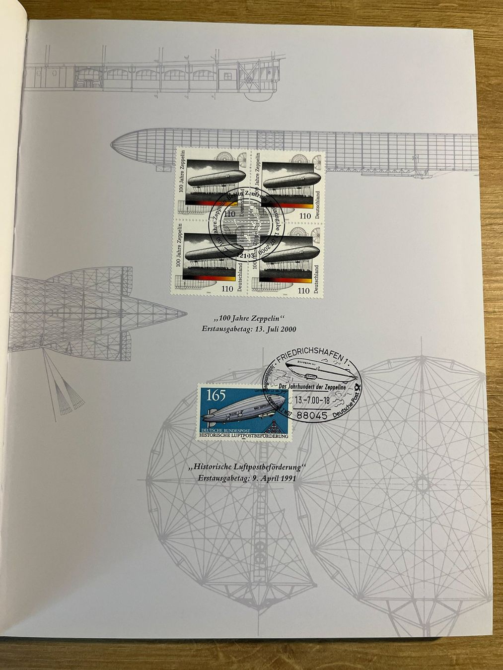 Bücher: Das Jahrhundert der Zeppeline. Jubiläumsedition Zeppelinpost – Gebraucht aus Roggwil TG von Stebrogg 1