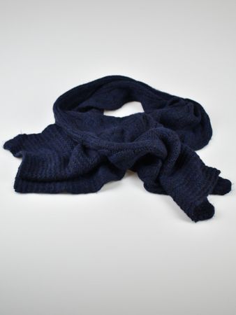Woolrich Schal, blau, 33x220cm