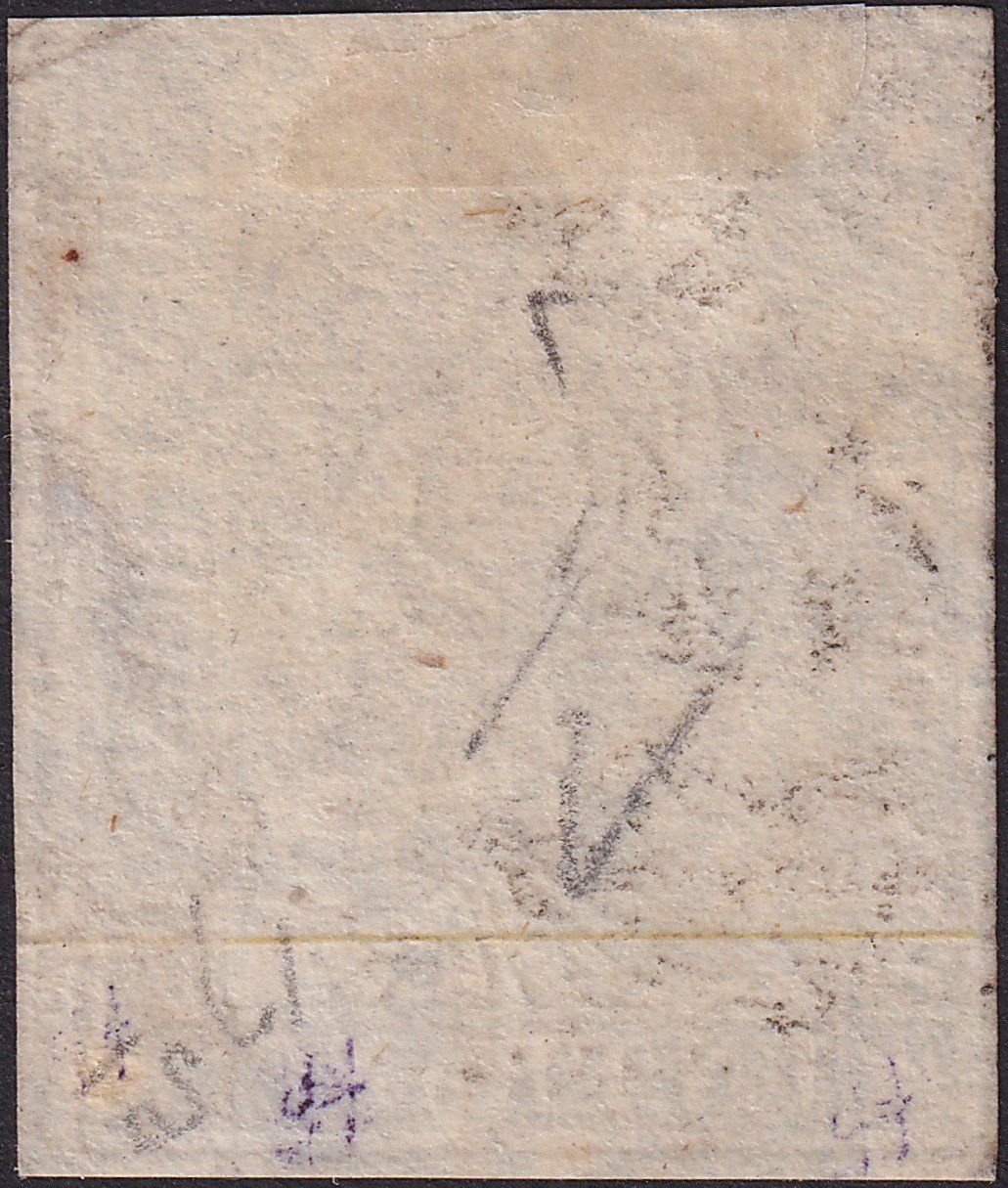 Tutti i francobolli: 27D, Topstück+Attest, Roter +Schwarzer Stempel, 1300.-++ – Usato da Sursee venduto da Luzernerraute 1