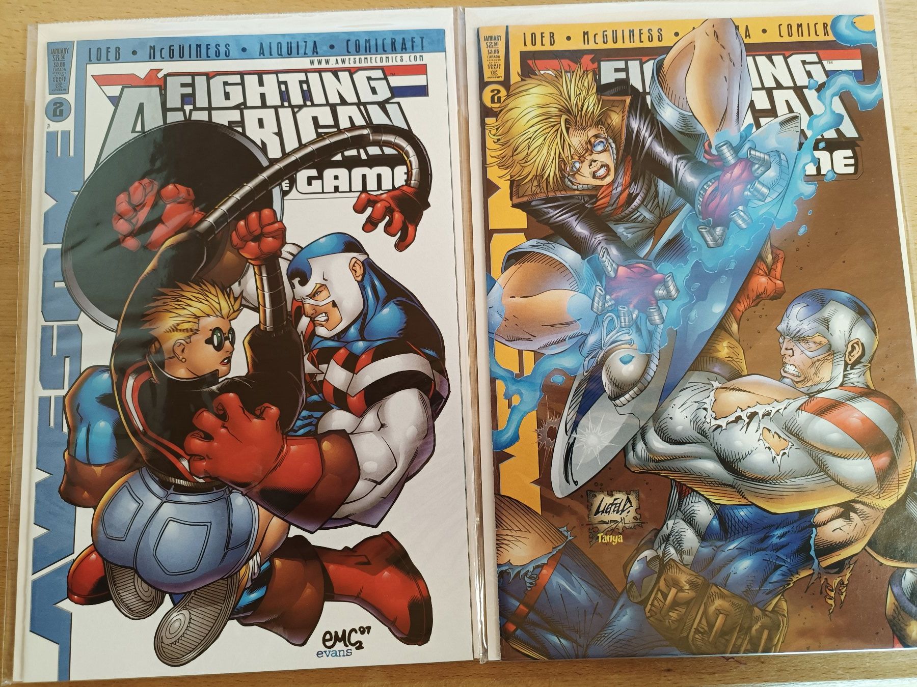 BD: Fighting American Awesome - Grosses Paket – Neuf avec emballage d'origine à Niederweningen par Twisters 1