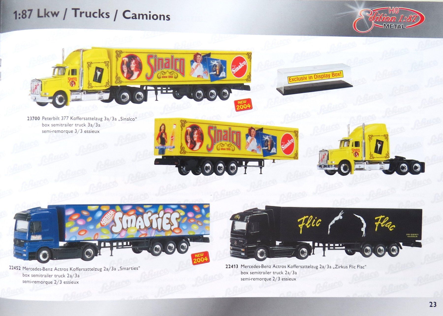 Schuco Modellini d'auto: Schuco 1:87 Katalog von 2004 – Nuovo (secondo la descrizione) da Ettingen venduto da campione_1 5