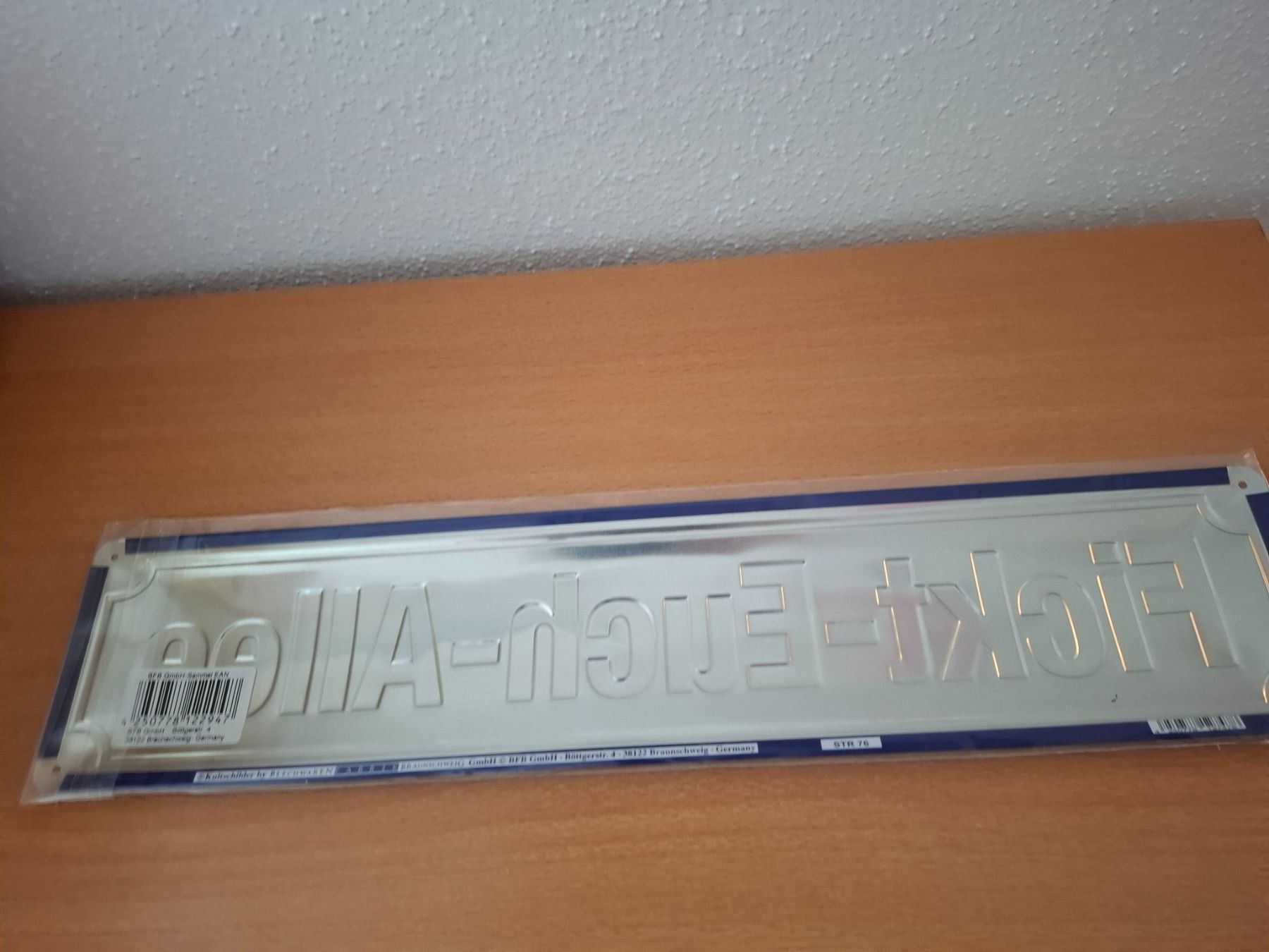 Insegne: Blechschild – Nuovo e nell'imballaggio originale da Dietikon venduto da oldi53 1