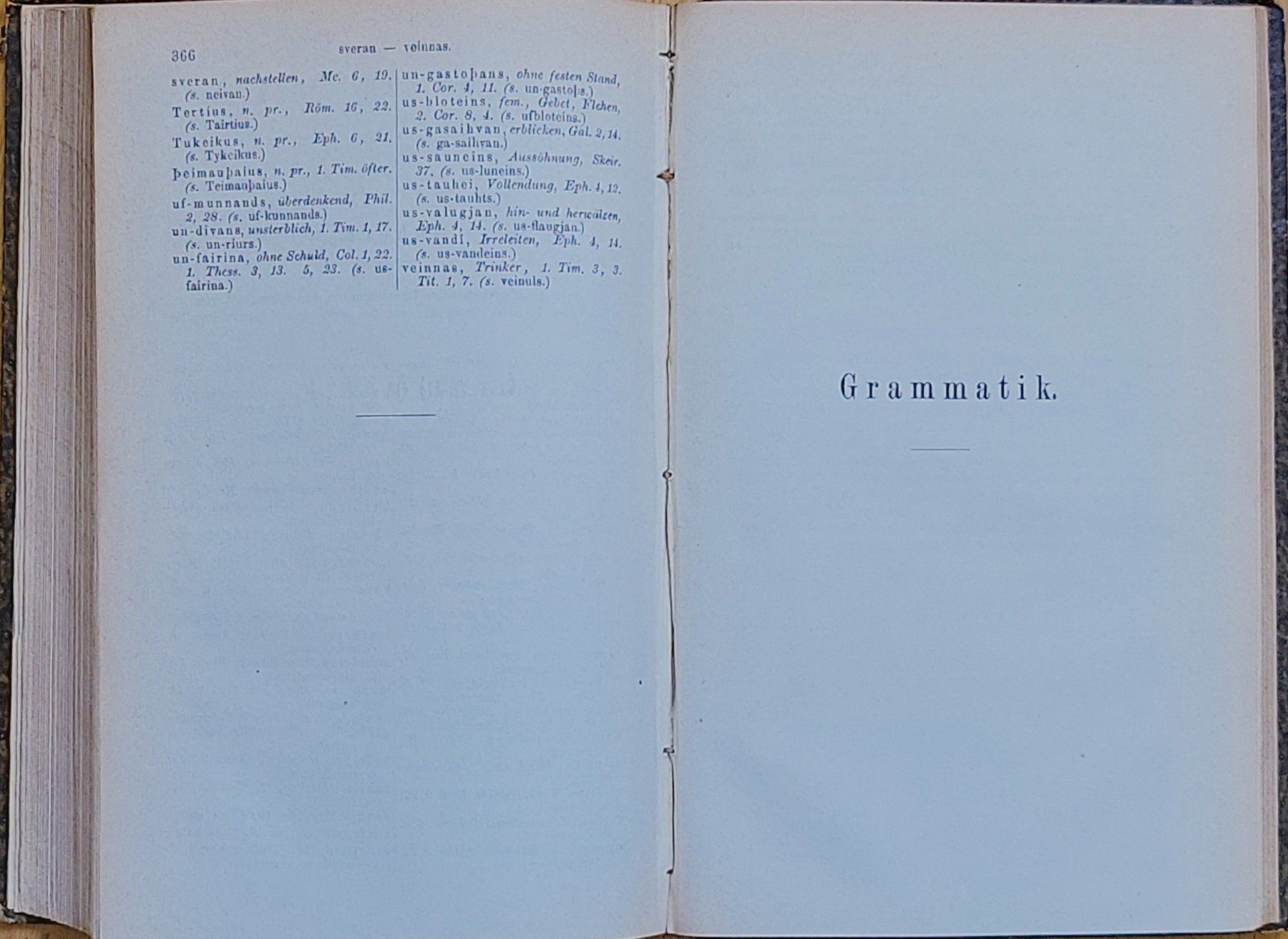 Livres: Ulfilas oder die gotischen Sprache-Denkmäler von 1872 – D'occasion à Muttenz par Mithrur 6