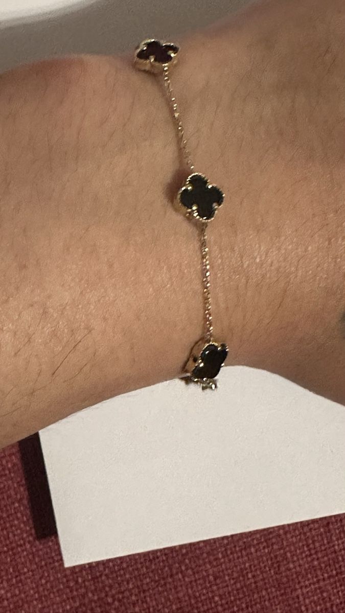 Bracciali & Braccialetti: Echt Gold 14k oder 585 gestempelt Kleeblätter Armband – Usato da Thun venduto da James_VI 2