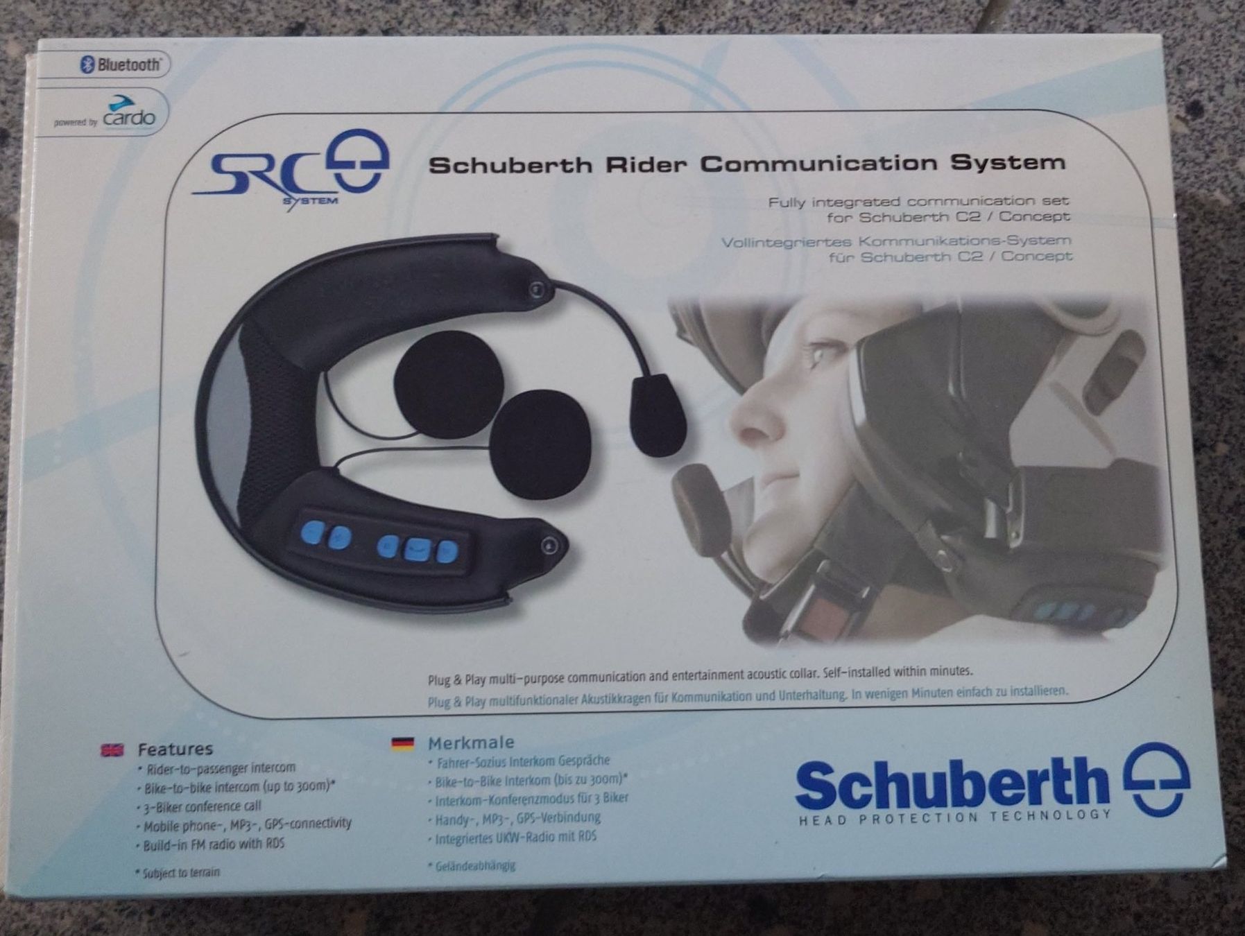 Kopfhörer: SCHUBERTH HEADSET für Motorrad inkl Versand – Neu und originalverpackt aus Lustmühle von nightflight78