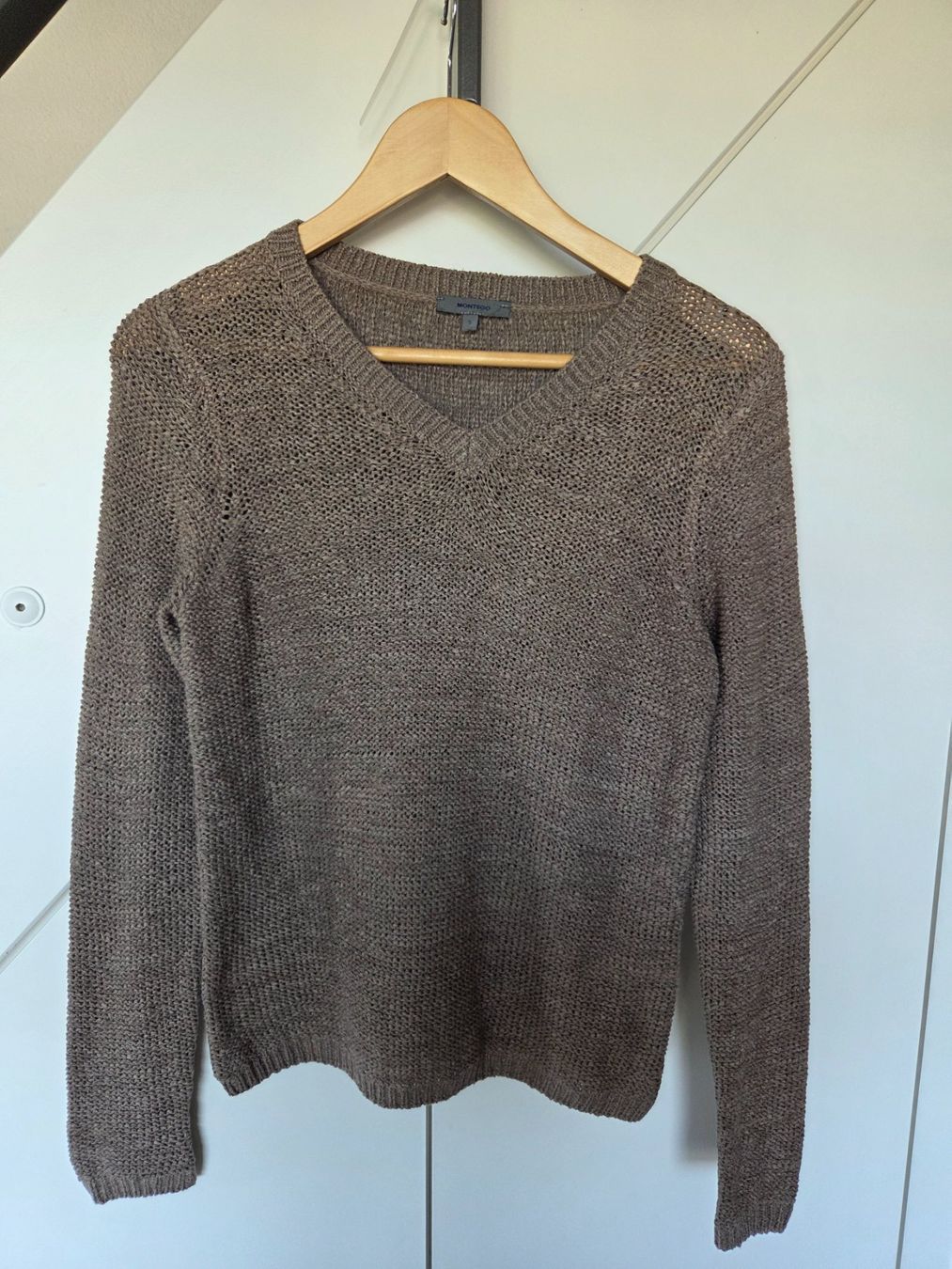Maglioni & Felpe: Ajour Pullover Damen S (in braun) – Usato da Küsnacht ZH venduto da msz_99nh