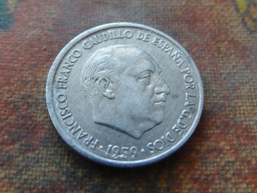 Tutti le monete: ESPAGNE  10  Centimos  1959  (Z) – Usato da Romanel-sur-Lausanne venduto da Swift13