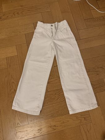 Mango White Jeans