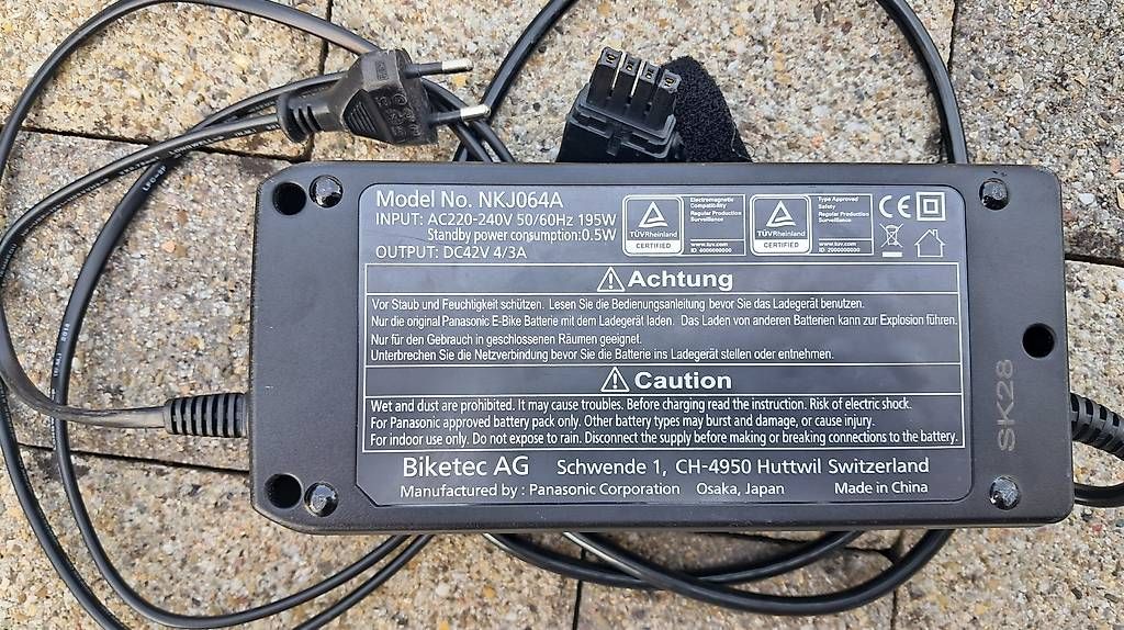 Caricabatterie: Original Flyer E-Bike Ladegerät 36V (Next Generation) – Usato da Steckborn venduto da humunuku
