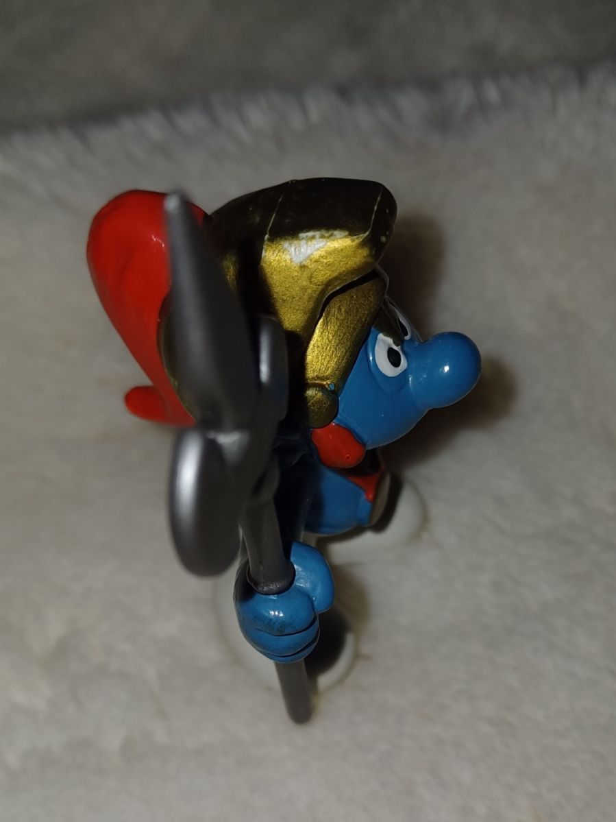 Statuette: Schlumpf Ritter - Vintage - Peyo – Usato da Würenlos venduto da Abracadabra26 4