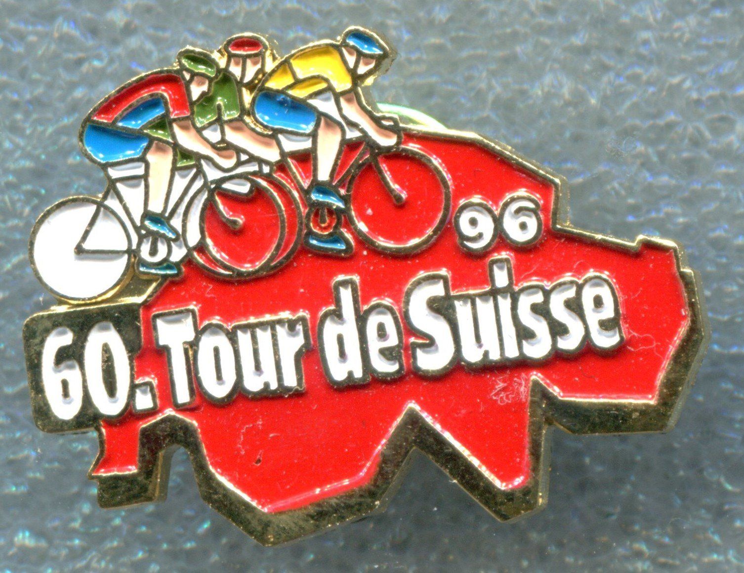 Plaketten & Abzeichen: 60. Tour de Suisse  '96   – Gebraucht aus Winterthur von Sammleroase