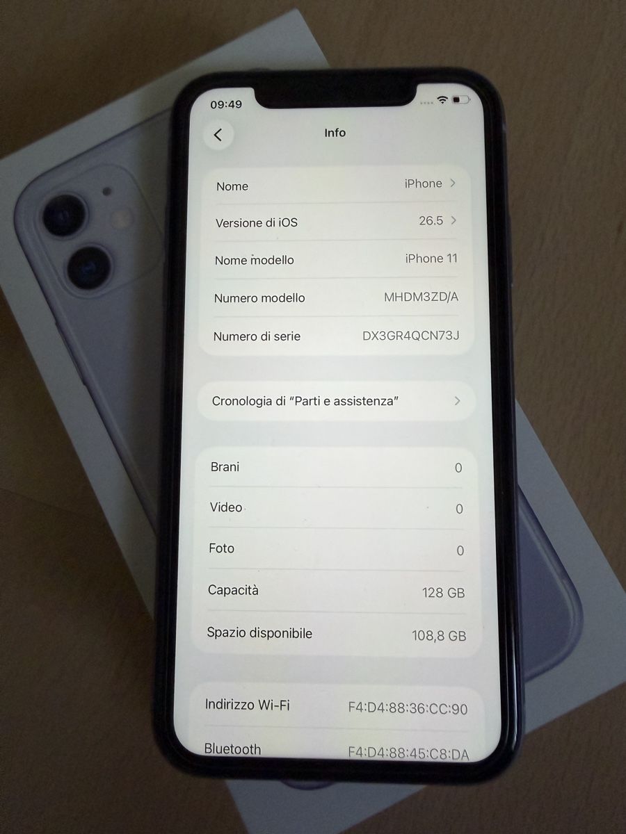 Apple Telefoni cellulari / Smartphones: Wie neu iphone 11 128gb Purple – Nuovo (secondo la descrizione) da Uznach venduto da enrico06 3