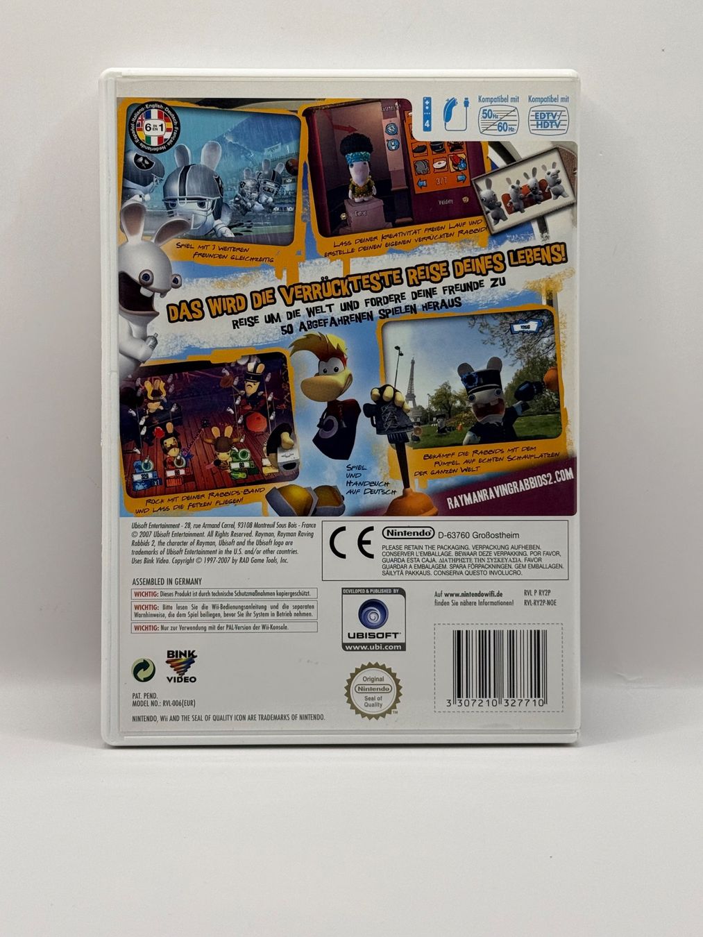 Nintendo Giochi: Rayman: Raving Rabbids 2  - Nintendo Wii – Usato da Dietikon venduto da gab_qz7y 1