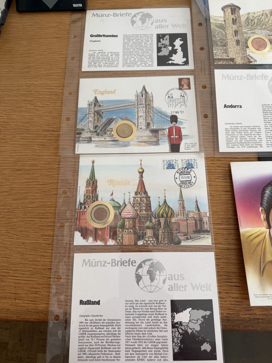 Toutes les monnaies: Diverse. Numisbriefe – D'occasion à Murgenthal par Tina_4055