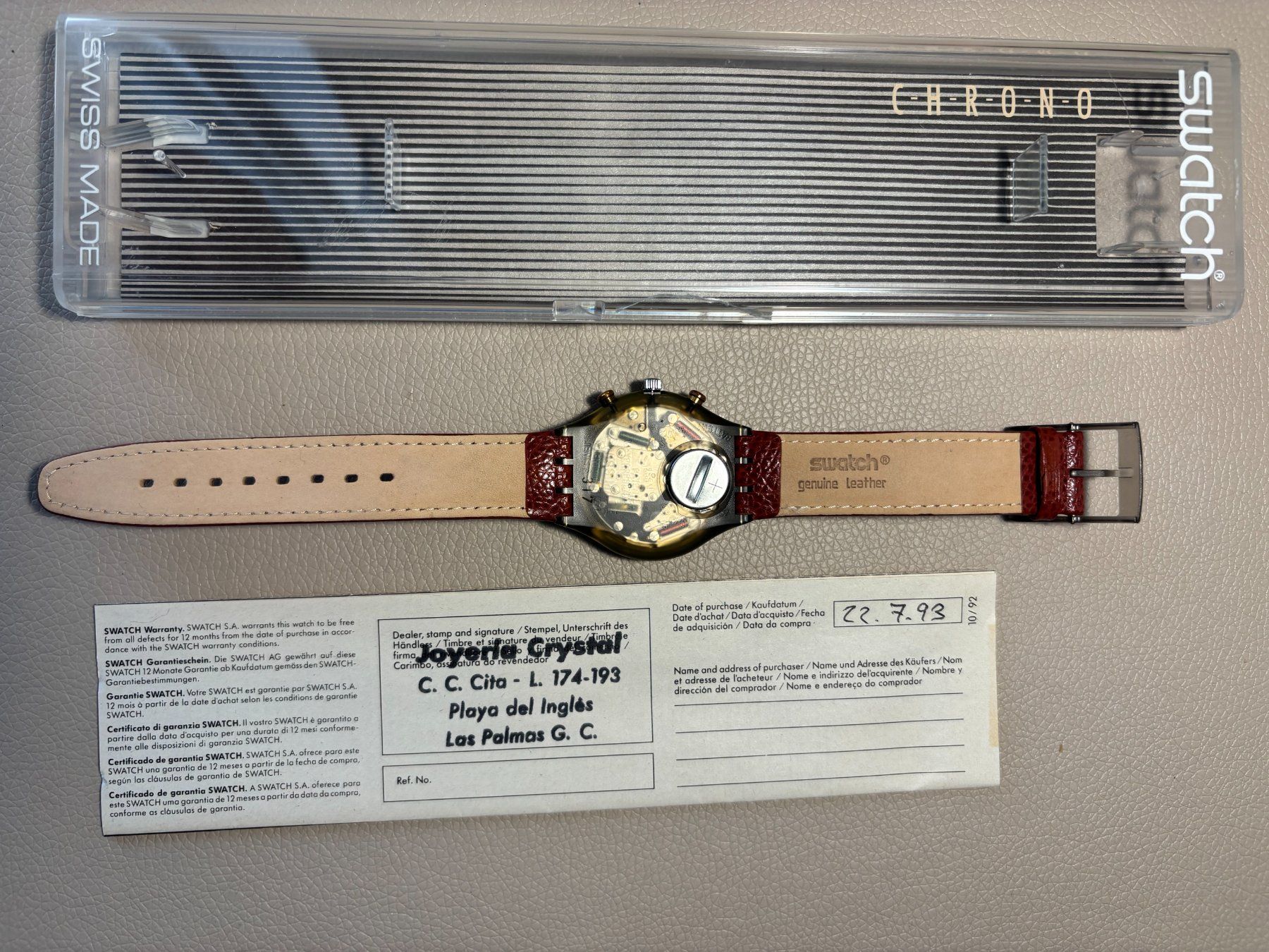 Swatch Orologi: Swatch SCM 102 Jet Lag – Nuovo e nell'imballaggio originale da Jona venduto da Greifzu 1