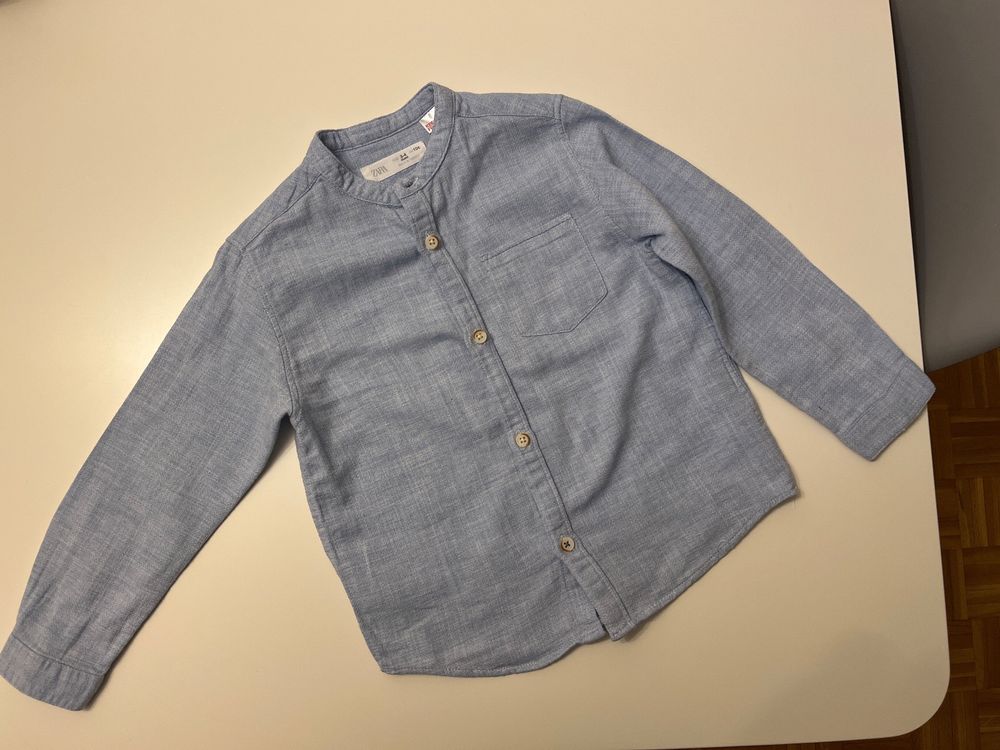 Chemise Zara Pour Garçon - Taille 122 (environ 7-8 Ans) - Occasion En Très Bon état