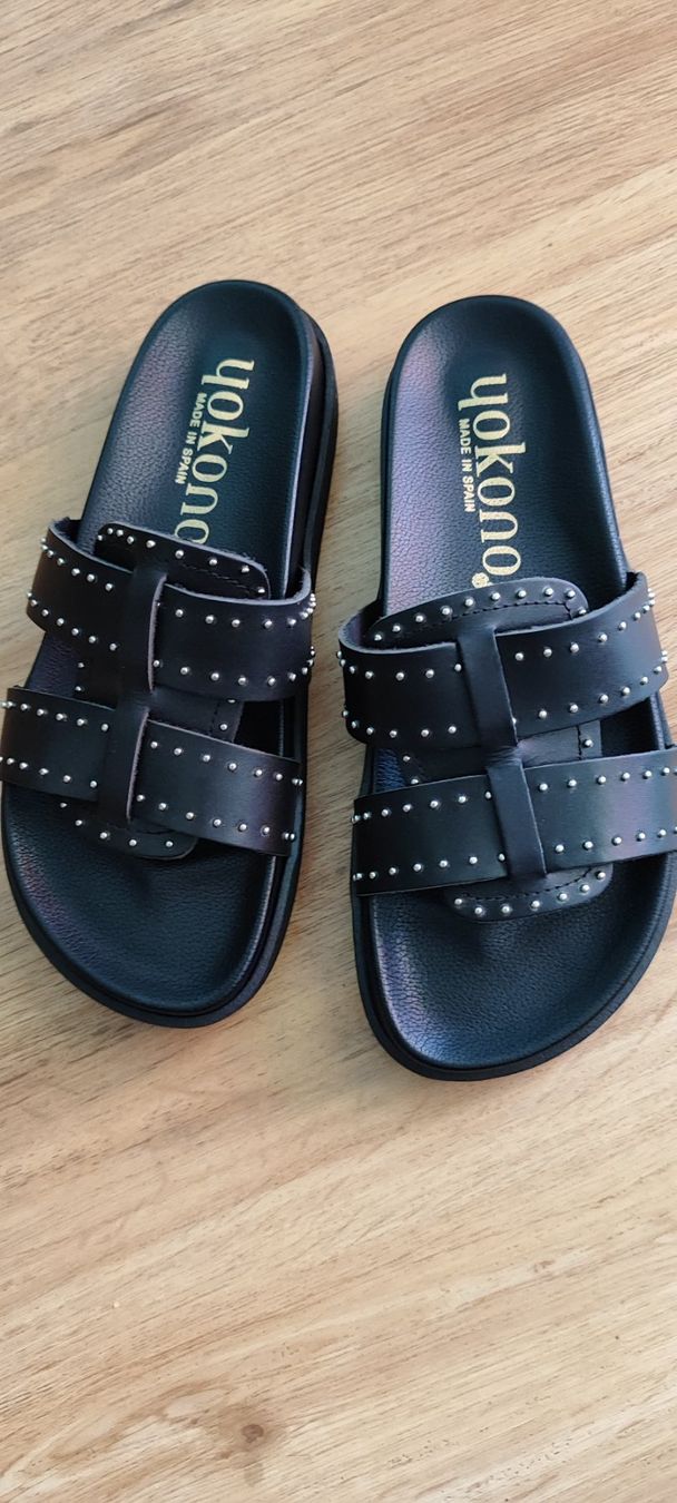 Scarpe da uomo: Yokono Pantoletten neu Gr. 38 – Nuovo e nell'imballaggio originale da Chur venduto da djovanna
