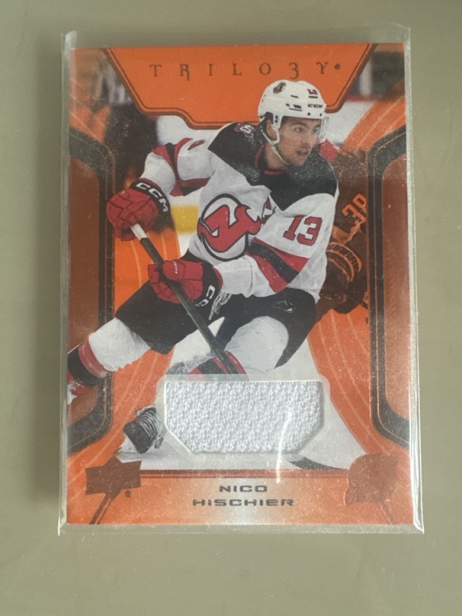 NHL Sammelbilder & Trading cards: Nico Hischief Trilogy Jersey – Neu (gemäss Beschreibung) aus Aarberg von cyr_t6h5