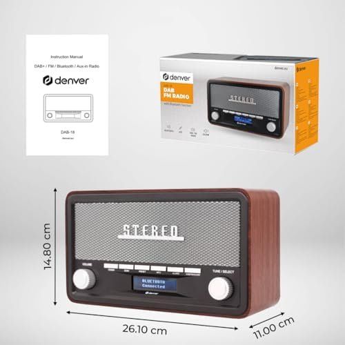 Radio: DAB+ DAB Plus Digitalradio Radio mit Bluetooth Handy – Nuovo e nell'imballaggio originale da Hundwil venduto da Stallone5 3