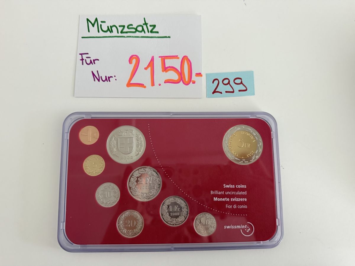 Tutti le monete: Münzsatz 2002 – Usato da Engi venduto da kasi09 1