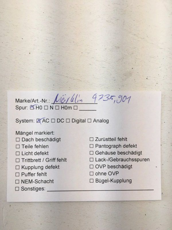 Märklin Modellini di ferrovie: Spur H0 Märklin 4735.901 SBB Schiebewandwagen Ascom – Usato da Büsserach venduto da ModellbahnDepot 6