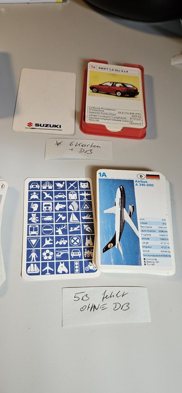 Spiele: Alte Technik Quartette Lot – Gebraucht aus Belp von Ginus85 3