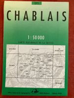 Landkarte CHABLAIS 1:50’000