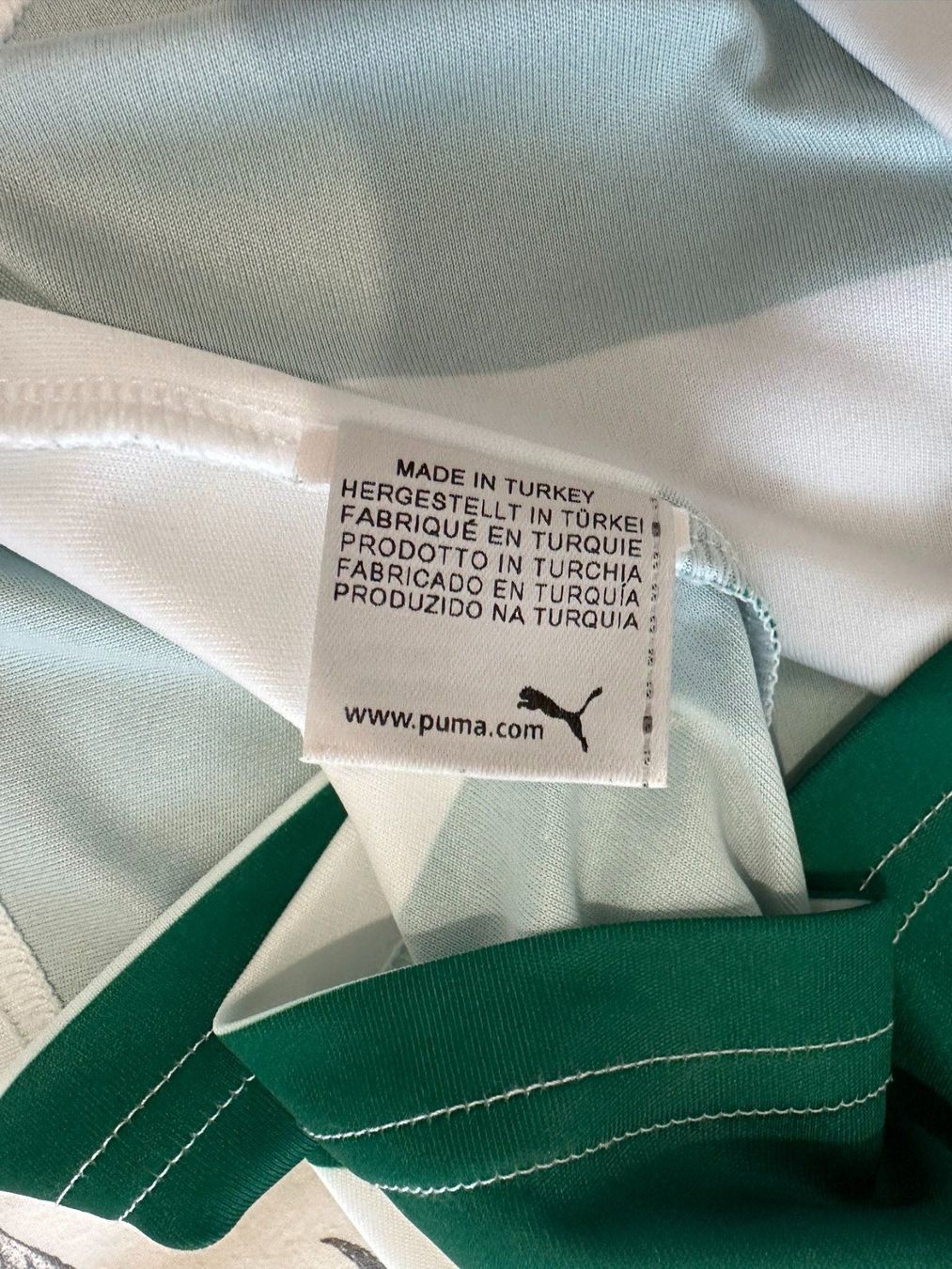 Puma Canottiere & Pantaloni: Maillot Sporting CP 11/12 M – Usato da Lausanne venduto da PeixotoBruno 4