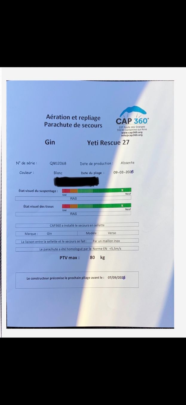 Sonstiges: Parapente Advance Alpha 5 23m2 et/ou pack complet – Gebraucht aus Genève von ser_z5p5 9