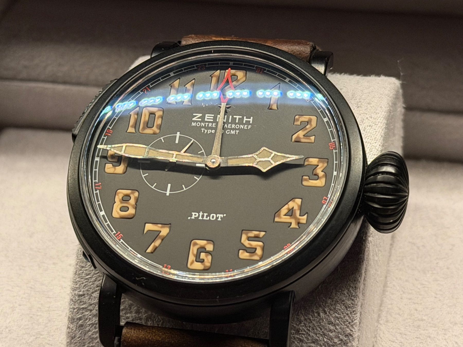 Zenith Orologi: Zenith Pilot Typ 20 GMT 48mm Titan – Usato da Aarau venduto da trader1000 2