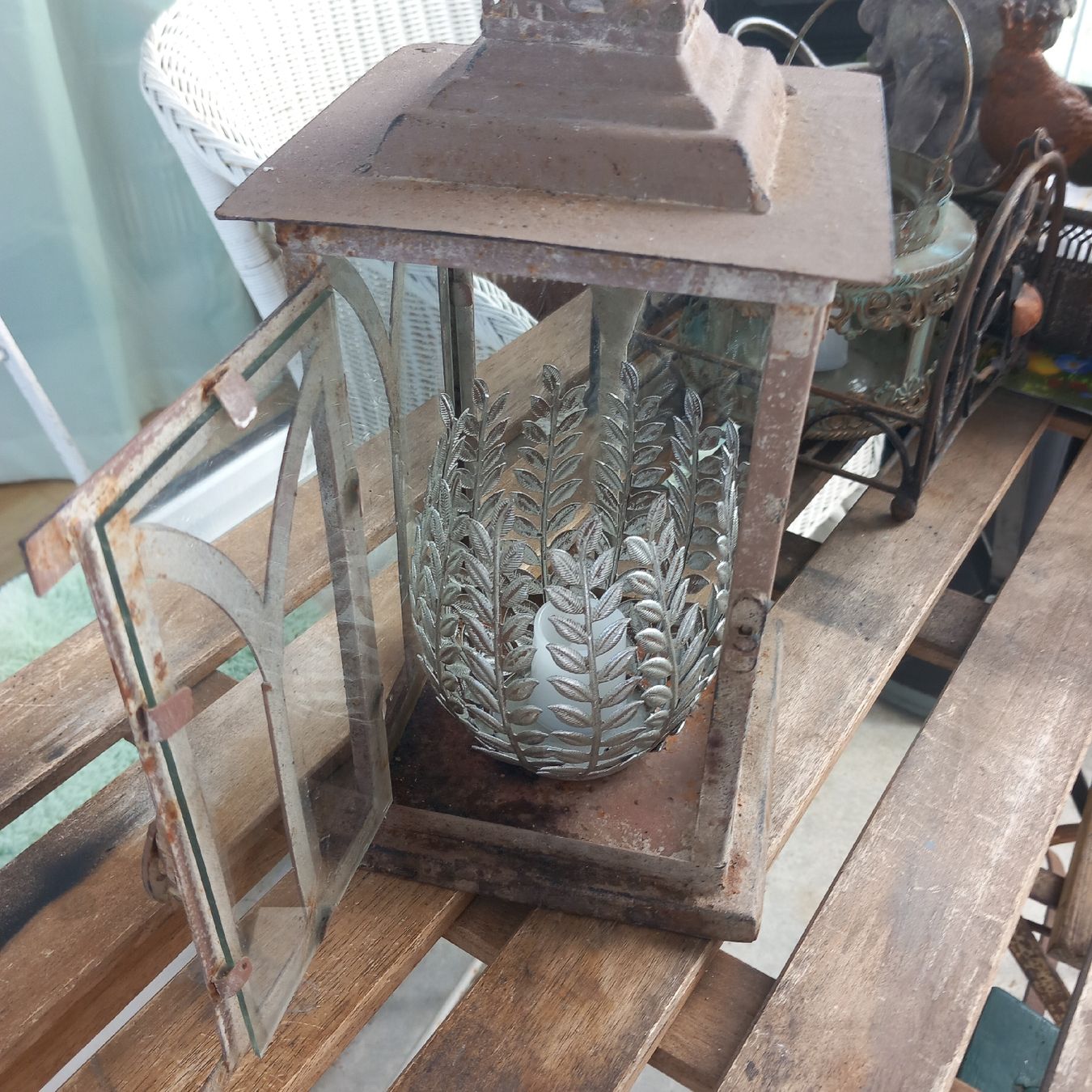 Lampade: Vintage Deko Laterne – Usato da Aegerten venduto da gismolini 3