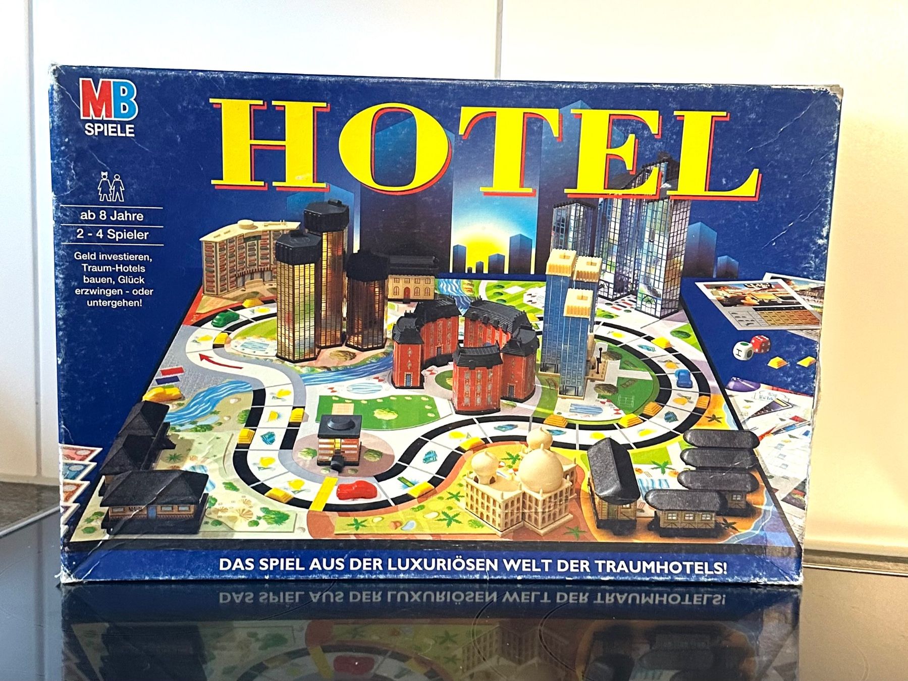 Giochi: MB Hotel Brettspiel Version von 1996 – Usato da Zürich venduto da brazerola 1