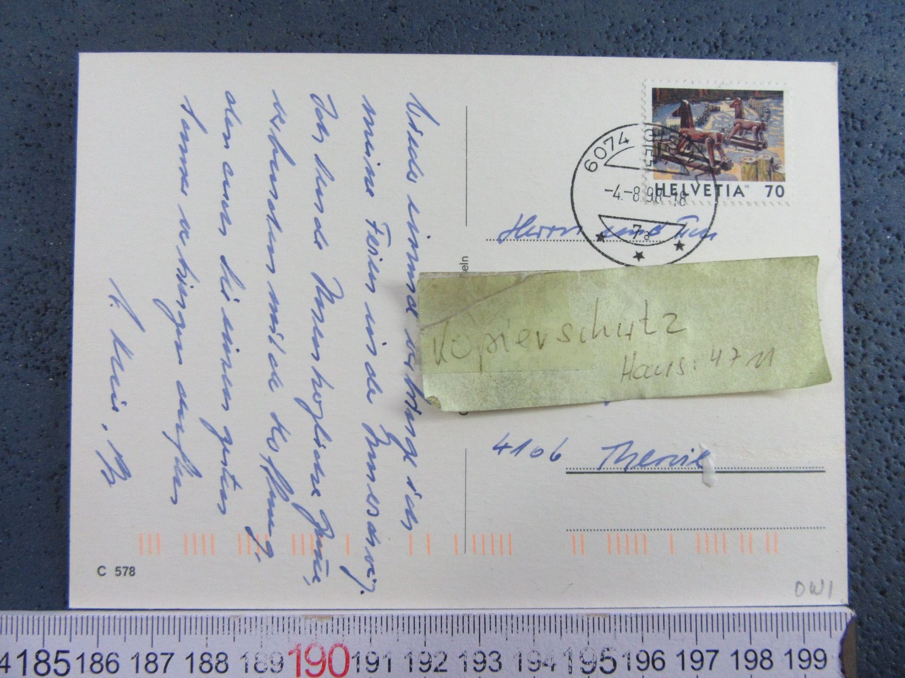 Cartoline postali: MELCHSEE-FRUTT SCHWEBEBAHN OLDTIMER AUTO ONW AK – Usato da Ettingen venduto da Hausi4711 1