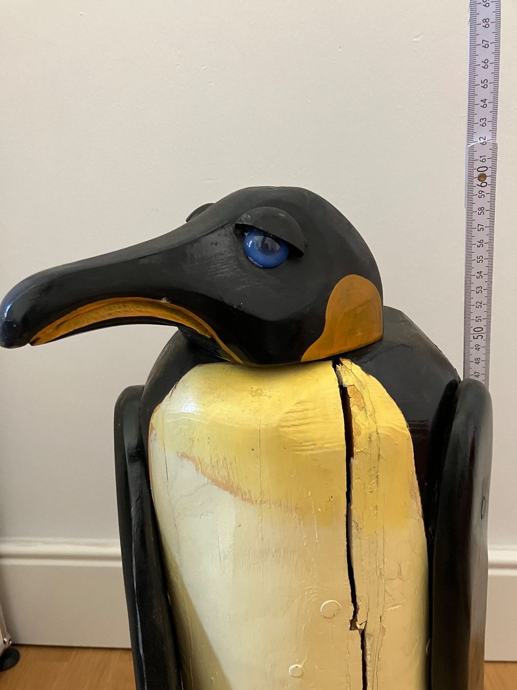 Sculptures & Statues: Lustiger Pinguin aus Holz – D'occasion à Zürich par mnnw 5
