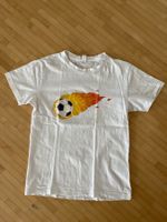 T-Shirt mit Fussball-Motiv, 134/140
