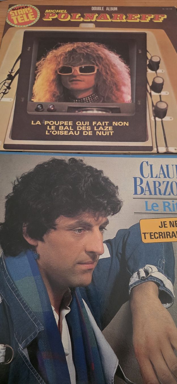 Schallplatten: lot 5 disques Français – Gebraucht aus Yvonand von RF-VINYL 2