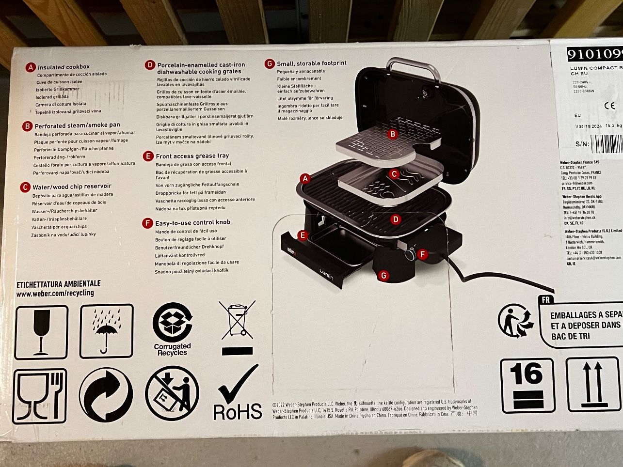 Grils: Grill – Neuf avec emballage d'origine à Zug par Welcome22 2