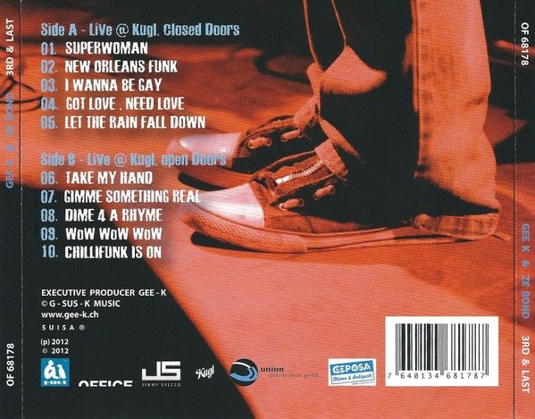 CD: Gee K & Ze Bond – 3rd & Last CD – Usato da Luzern venduto da Lycka 1
