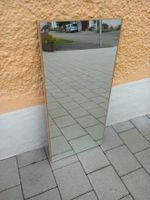 Spiegel 85,7 x 41 cm ; dick 7mm mit Holzplatte