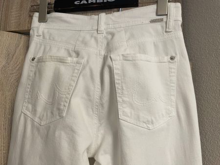 Cambio Damenjeans weiss Superstretch