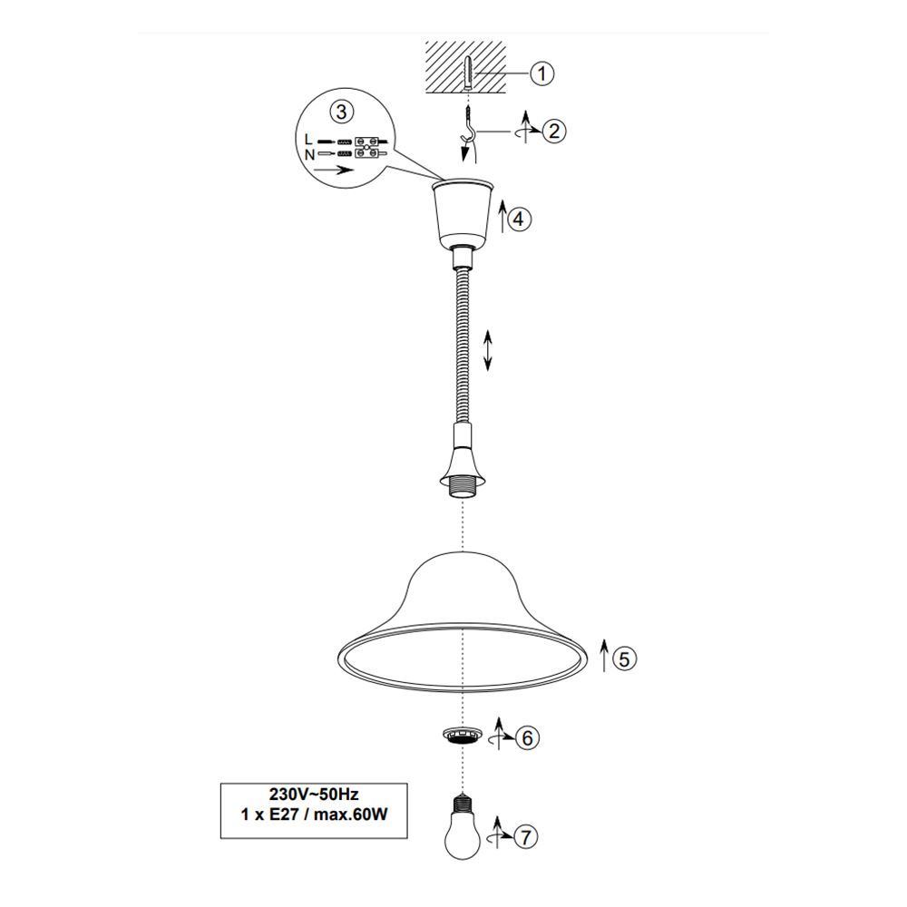 Kronleuchter & Deckenlampen: Zugpendelleuchte, 130 cm Höhe, – Neu (gemäss Beschreibung) aus Kreuzlingen von Smart-Light 3