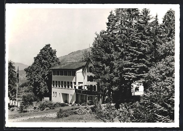 Cartoline postali: Schwyz, Hotel Sonnenberg, Bes. J. Schmid – Usato da Berlin venduto da bartko-reher