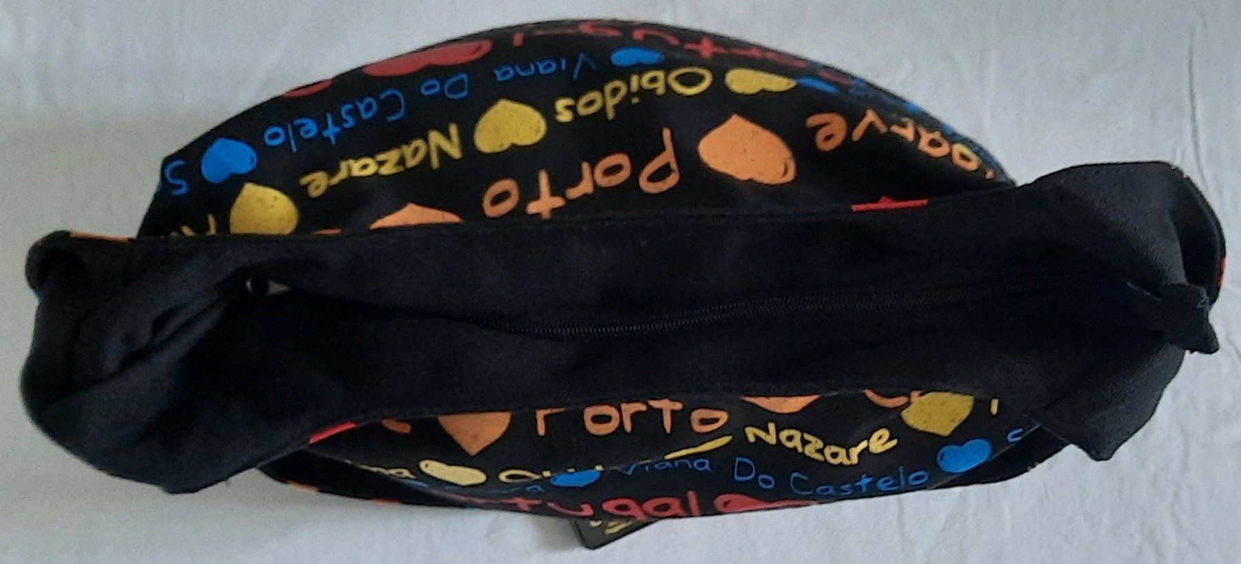 Borse da donna: DJ Souvenir Bunte Umhängetasche Mit Text – Nuovo (secondo la descrizione) da Seuzach venduto da VT-Collections2 4
