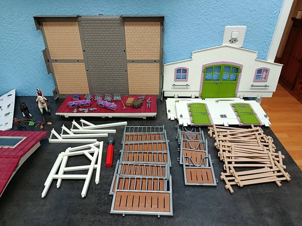 Giocattoli: Schleich Pferdestall  – Usato da Adlikon b. Regensdorf venduto da Gerie01 4