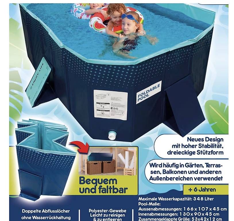 Piscines: Faltpool – D'occasion à Menzingen par dan_6l56 1