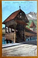 Luzern - Kapellbrücke 1911