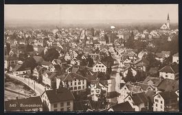 Romanshorn, Ortsansicht aus der Vogelsch