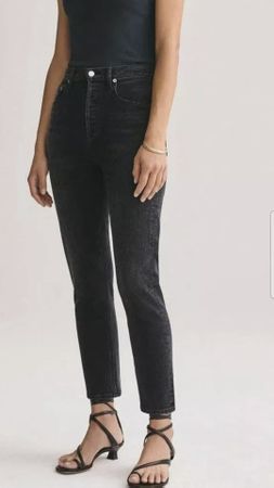 AGOLDE Jeans Riley High Rise Straight Crop Size 26